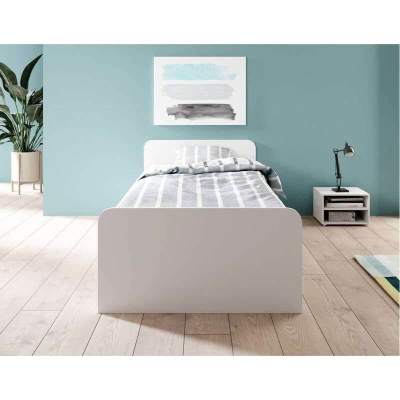 Boro Jugendbett in Weiß mit Schubladen für Kinder, Liegefläche B/L: 90 x 200 cm - Bild 3