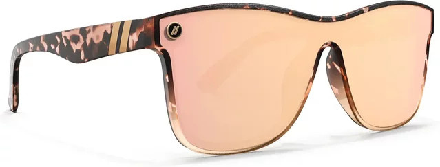 Blenders Millenia X2 Sonnenbrille, Damen, randlos, Butterfly, Plastic, Beige, Peach, Pink, Brown - Bild 1