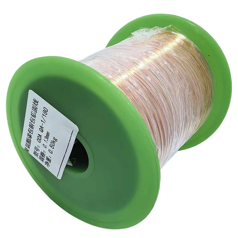 JCD CCA emaillierter Aluminiumdraht, kupferbeschichtet, goldfarben, 500 g, Durchmesser: 0,13–1,2 mm - Bild 3