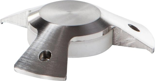 Heissner Smart Light Blendabdeckung 3 für Bodeneinbaustrahler in Silber aus Edelstahl und Acryl - Bild 1