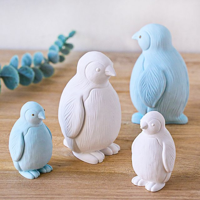 UDOCOOL 3D Pinguin Silikonform in Weiß für DIY Aromatherapie Kerzen, Seife, Zement und Gips zur Dekoration - Bild 1