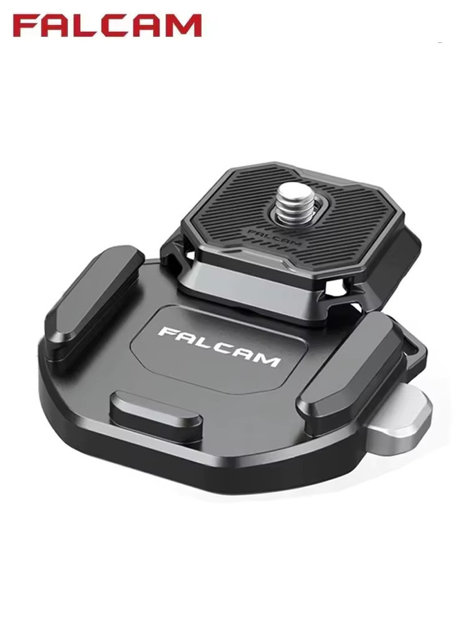 Falcam F38 V2 Universeller Schultergurt Schnellwechselplatte in Schwarz mit Arca Swiss Kompatibilität für DSLR-Kameras, Stativ und Slider Mount Adapter - Bild 7
