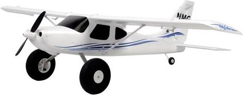 Amewi AMXPlanes GlaStar Weiß RC Modellflugzeug PNP 1233mm - Bild 1