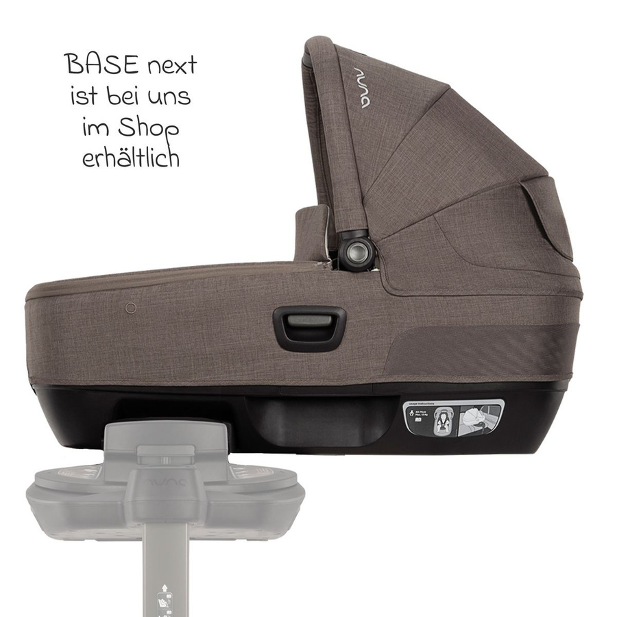 Nuna Babywanne CARI next für Auto und Kinderwagen in Chestnut Brown - Bild 2