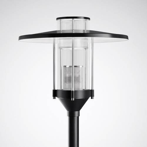 Trilux 9821IS 6505340 LED-Mastleuchte in Schwarz mit neutralweißem Licht für den Garten - Bild 1