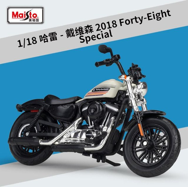 Maisto Harley-Davidson Forty-Eight Special, Rennmotorrad Modell, 1:18, Metall - Bild 1
