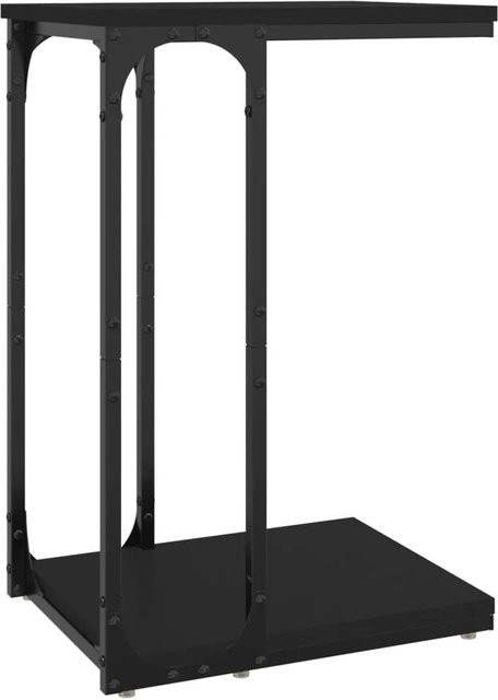 vidaXL Beistelltisch in Schwarz aus Holzwerkstoff und Stahl, B/T/H: 40 x 30 x 60 cm - Bild 1