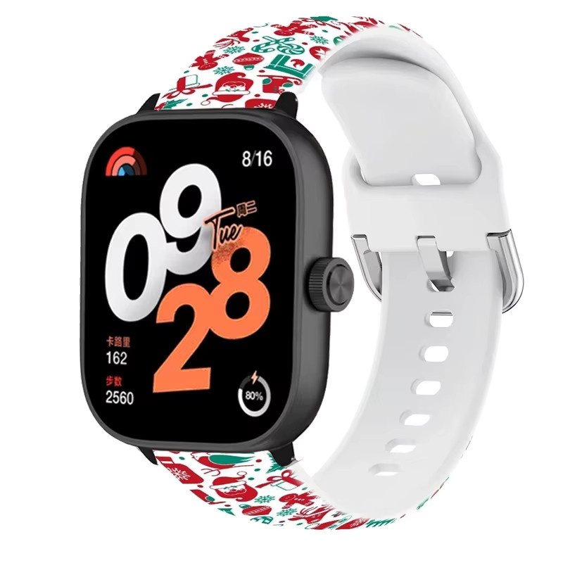 Uhrenarmband Silikon, Xiaomi Redmi Uhr 4 5 6, Mi Band 9 pro/8 Pro, Unisex - Bild 1