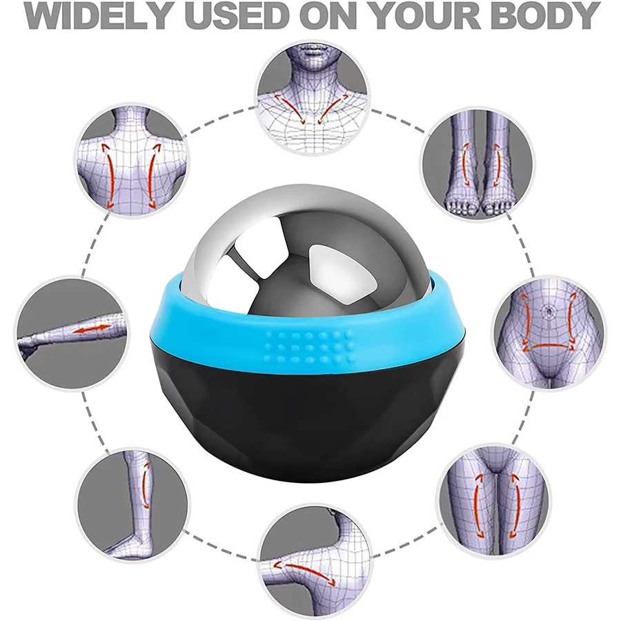 DUTRIEUX Kryo-Kaltroller Heiß- & Kaltkompressions-Massageroller, Unisex - Bild 1