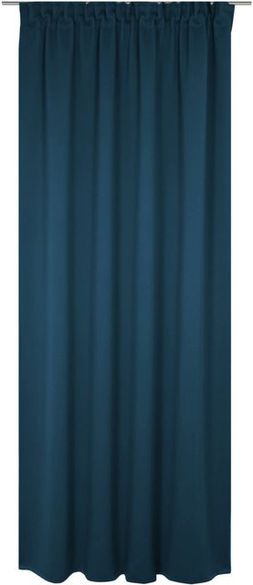 ERWIN M. Verdunklungsvorhang Blau, B/H: 142 x 245 cm - Bild 1