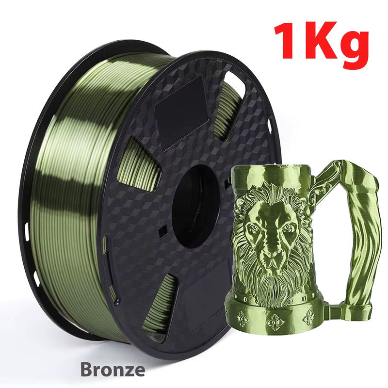 3D Maliang Seide PLA 3D-Filament 1,75mm für FDM-Drucker in Weiß und Mehrfarbig - Bild 2