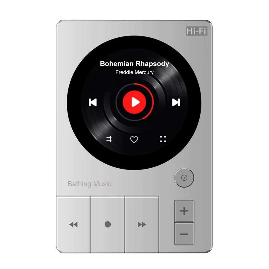 Famue Hi-Fi Audio MP3-Player in Silber mit DSD256-Wiedergabe, ESS9018 Chip und 32GB Speicher für FLAC, APE und WAV - Bild 7