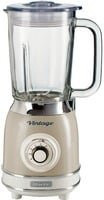 Ariete Standmixer Vintage in Beige mit Glasbecher und Edelstahlkomponenten - Bild 1