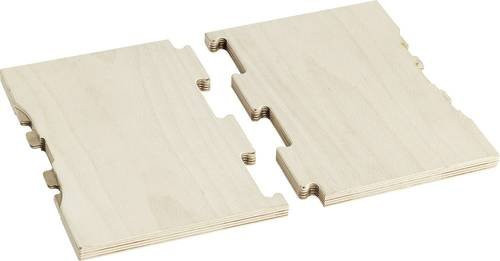 Sortimo L-BOXX 100.001.0159 Mobile Arbeitsplatte in Beige, B/T/H: 43,4 x 32,8 x 1,5 cm - Bild 1