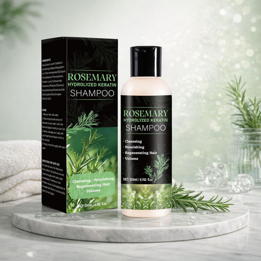 Sinight Bio Rosmarin Haarshampoo mit Keratin, 200 ml, Unisex - Bild 6