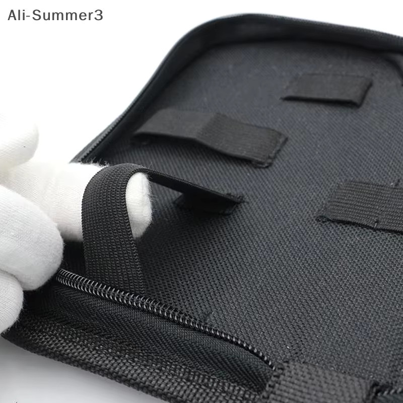 Wasserdichte Oxford Tuch Werkzeugtasche mit Reißverschluss in Schwarz für Hardware und Reparatur-Kits - Bild 5