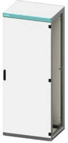 Siemens Schaltschrank aus Stahl in Grau B/T/H: 80 x 180 x 100 cm - Bild 1