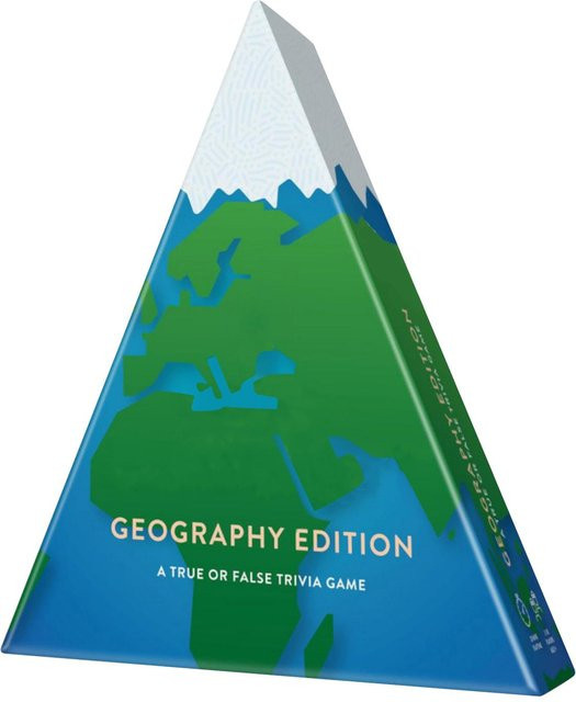 ELORIA Geografie Edition Richtig oder Falsch Quizspiel, Pädagogisches Brettspiel - Bild 1