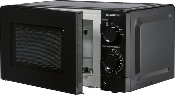 SILVERCREST Mikrowelle in Schwarz