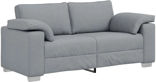 vidaXL Sofa in Hellgrau mit Stoffbezug, B/T/H: 180 x 80 x 82 cm - Bild 1