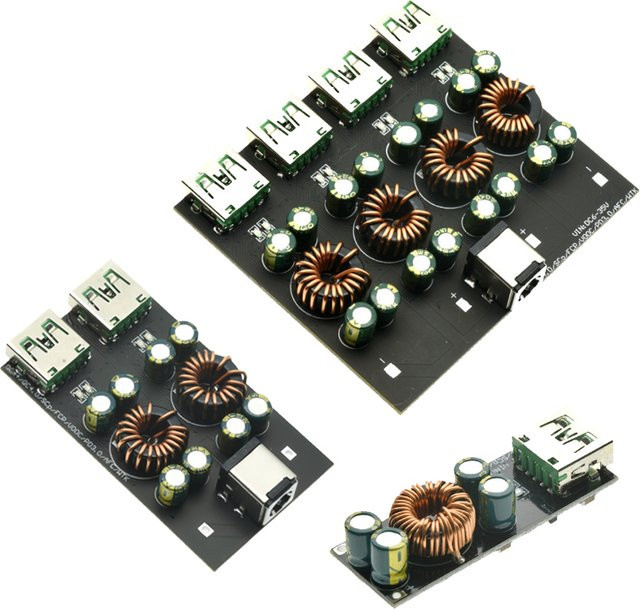 USB Typ-C Schnellladeadapter 4-Wege Step Down Buck Boost-Modul SW3518 SW3516 in Schwarz für Huawei mit QC4.0 QC3.0 Unterstützung - Bild 1