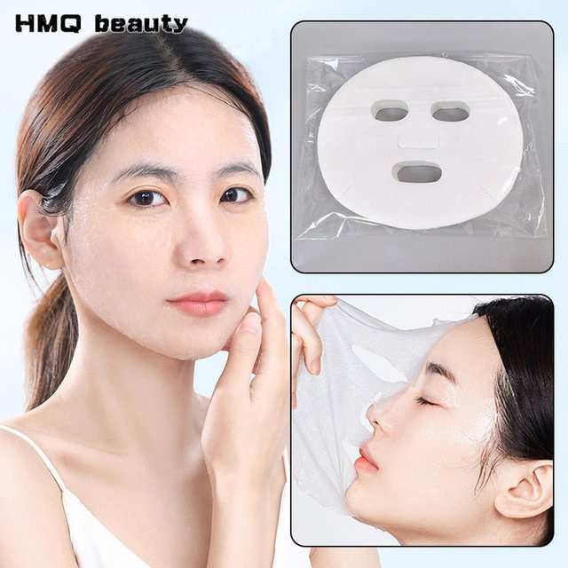 HMQ beauty Einweg Papiergesichtsmasken, 100 Stück, Unisex - Bild 1
