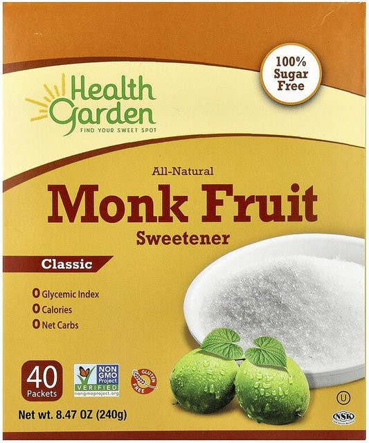 Health Garden Mönchsfrucht-Süßstoff Klassisch 40 x 6 g - Bild 1