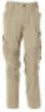 Mascot Arbeitshose mit Knietaschen und Reflexstreifen in Beige, Größe 82C47, Stretchstoff mit Cordura - Bild 1