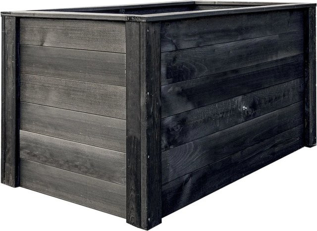 Andrewex Holz-Hochbeet in Anthrazit B: 150 cm, T: 76 cm, H: 74 cm - Bild 1