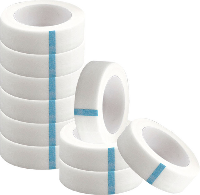 魔睫丝 Wimpernband, weiß, Matt, Unisex, 10er-Pack - Bild 1