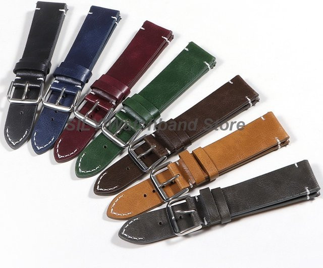 asukaband Uhrenarmband Leder, Kalbsleder, Unisex - Bild 1