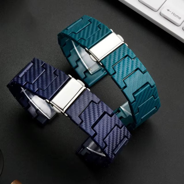 NEY Uhrenarmband Kohlefaser, Schwarz, Unisex - Bild 1