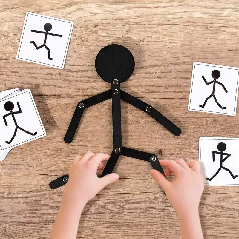 Small Foot Material-DIY-Puzzle-Spielzeugbretter, Lernspielzeug, Holz, ab 3 Jahre - Bild 3