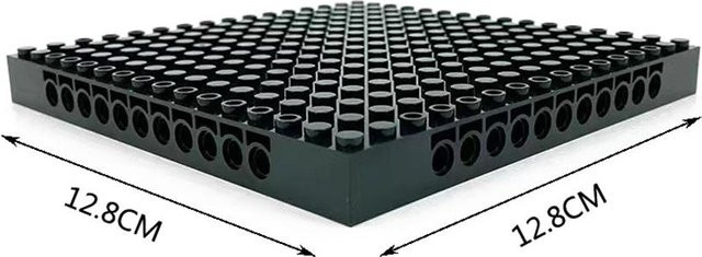 Yiran toy Bauplatten Grundplatte Schwarz 1-teiliges Set - Bild 1