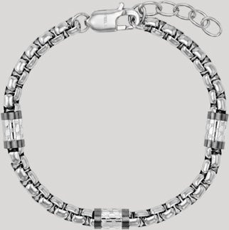 Joop! Armband Edelstahl, Silber, Herren - Bild 1