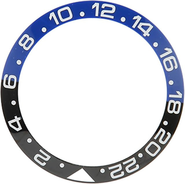 Neoglint Uhrenlünette Keramik, Schwarz Blau, 38 mm, Herren - Bild 1