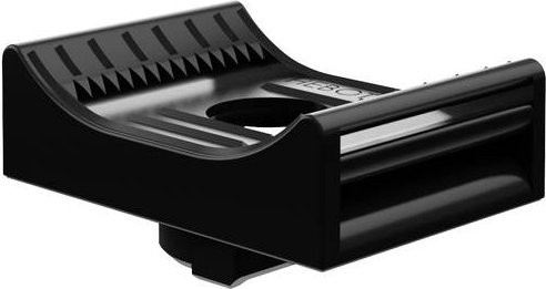 Hebotec KBS-C11 Klettbandsockel in Schwarz, 10 Stück - Bild 1