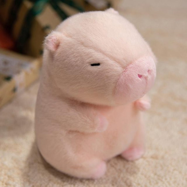 Yiran toy Capybara Stofftier, Plüschtiere, mit buntem LED Nachtlicht, ab 3 Jahre - Bild 1