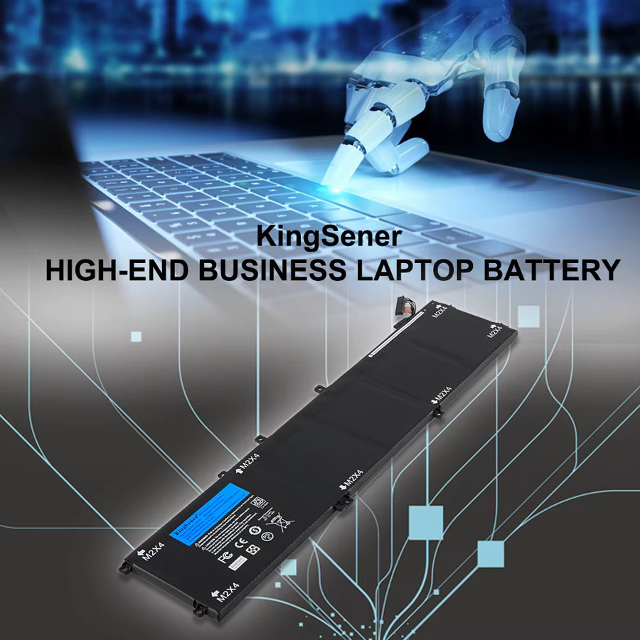 KingSener Laptop Batterie 11,4 V 97Wh in Schwarz für DELL XPS 15 9570 9560 7590 und DELL Precision 5520 5530 Serie H5H20 - Bild 6