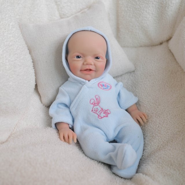 NPK Babypuppe Charlie, Silikon, 20,3 cm - Bild 1