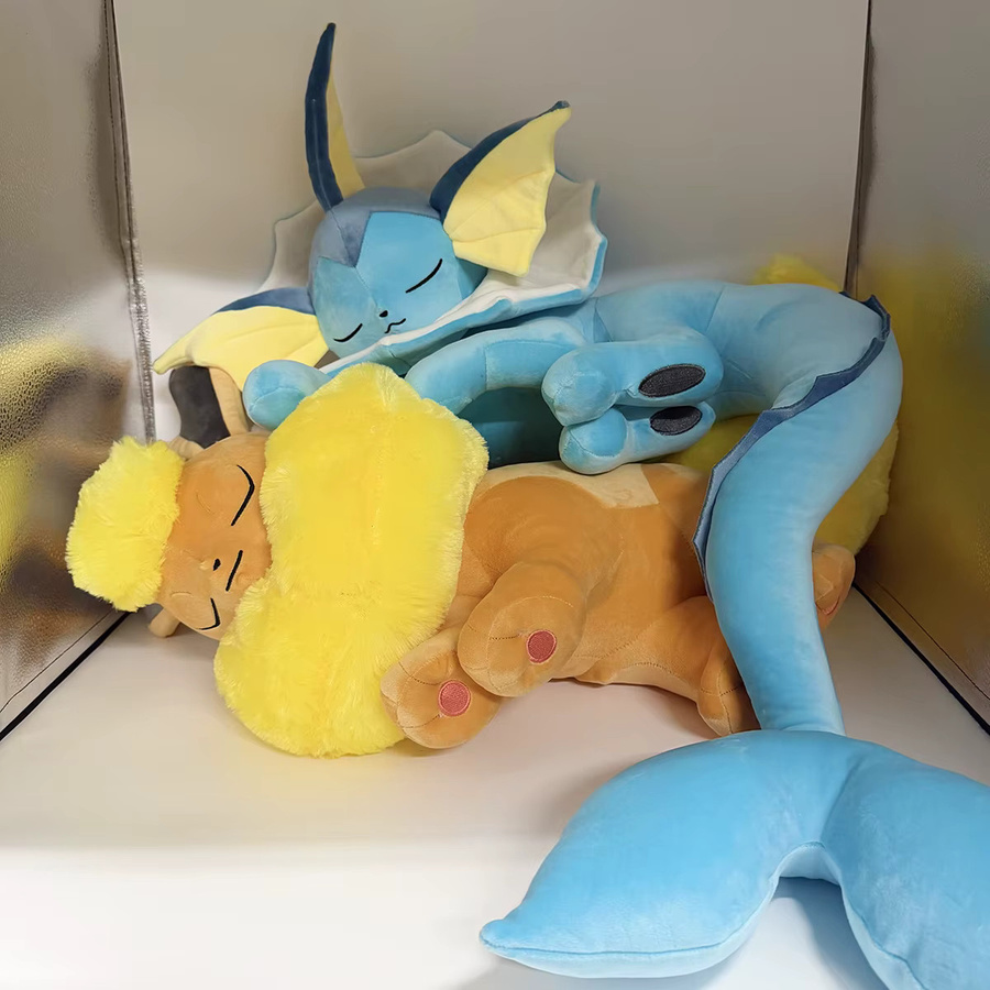 Aoger Pokémon Eevee Evoli Vaporeon Plüschtiere, Puppe - Bild 2