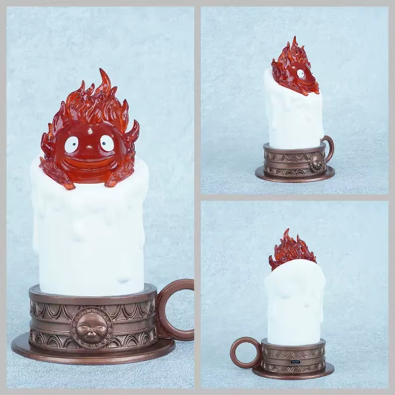 Bandai Howl's Moving Castle Calcifer, Leuchtende Figur, 13cm - Bild 3