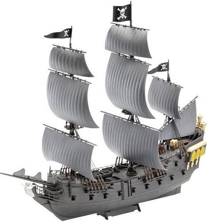 Revell Disney Black Pearl, Schiffsmodell Bausatz, 1:150