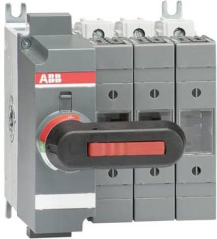 ABB Lasttrennschalter OS63GD03K, 3-polig, 63A, grau - Bild 1