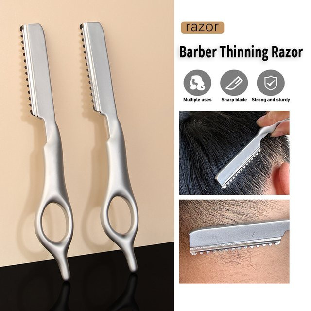 Pro Barber Razor Ausdünnung Rasiermesser, Zink-Legierung - Bild 1