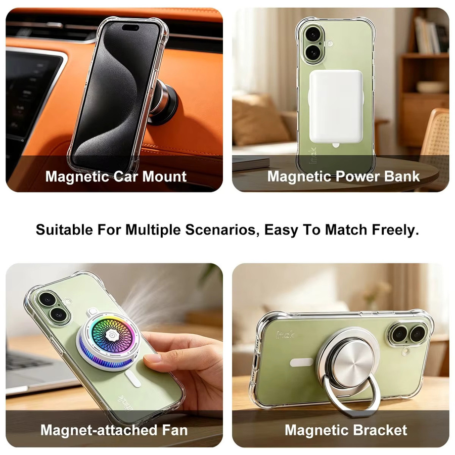 Transparente Magnetische Hülle mit MagSafe für Xiaomi 17T Pro, 17T und 15T - Bild 4