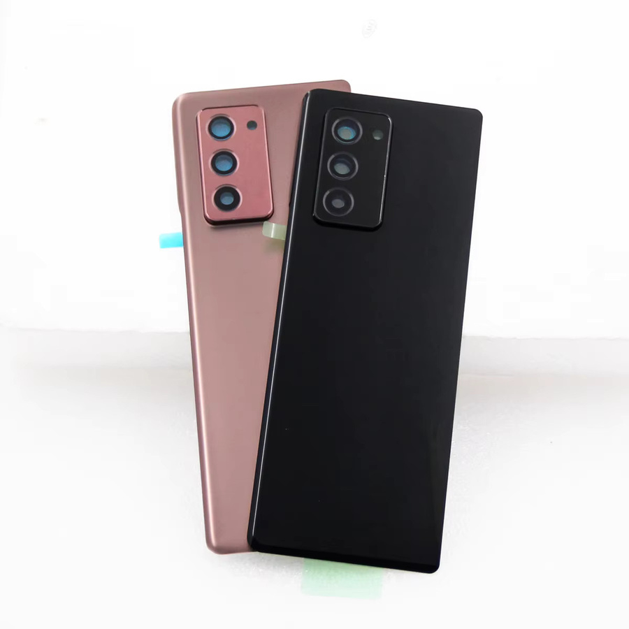 Samsung Z Fold 2 5G F916 Ersatzgehäuse mit Kameraobjektiv in Schwarz - Bild 5