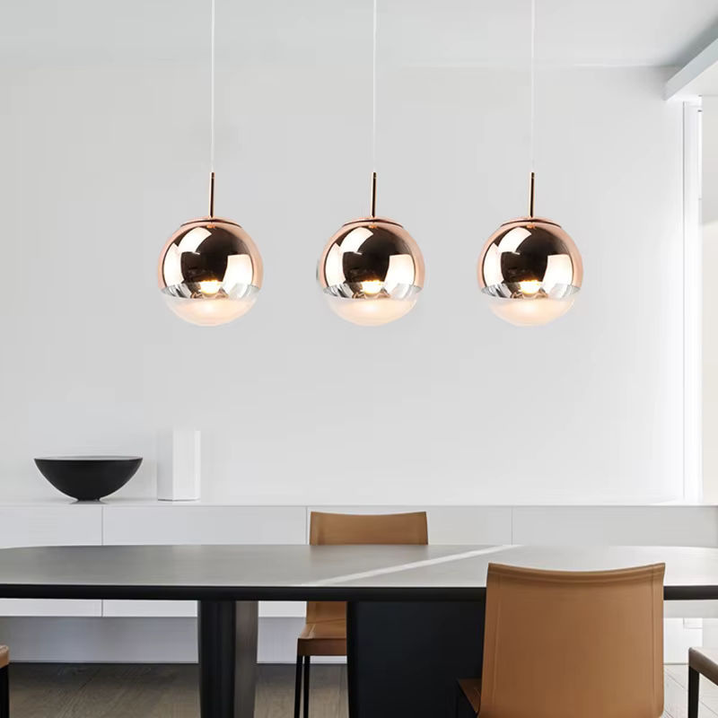 QUASHION Nordic Ball Anhänger Lampe im modernen Design für Wohnzimmer und Schlafzimmer - Bild 2