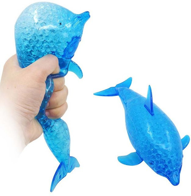 Datgo Meerestier-Squishy-Hai-Stressbälle, Fidget-Spielzeug - Bild 1