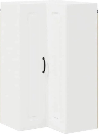 vidaXL Küchenwandschrank mit Regal in Weiß, Wandmontage, B/T/H: 57 x 57 x 100 cm